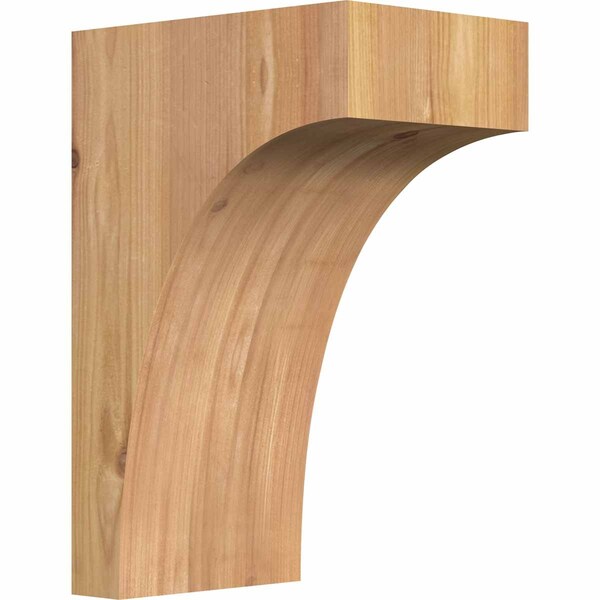 Ekena Millwork Huntington Smooth Corbel, Western Red Cedar, 5 1/2"W x 8"D x 12"H COR06X08X12HUN00SWR - main